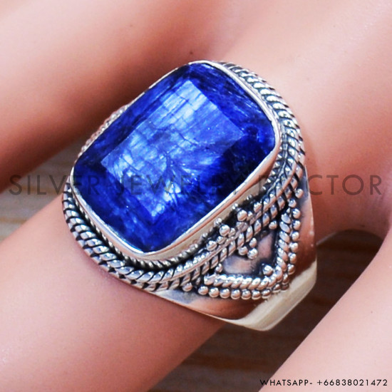 Sapphire 925 Sterling Silver Ring (SJWR-1181) Sapphire 925 Sterling Silver Ring (SJWR-1181)