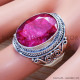 Ruby 925 Sterling Silver Ring (SJWR-1193) Ruby 925 Sterling Silver Ring (SJWR-1193)