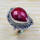 Anniversary Gift Jewelry Ruby Gemstone 925 Sterling Silver Ring SJWR-1197