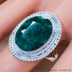 Emerald 925 Sterling Silver Ring (SJWR-1204) Emerald 925 Sterling Silver Ring (SJWR-1204)