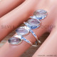 Rose Quartz 925 Sterling Silver Ring (SJWR-1207) Rose Quartz 925 Sterling Silver Ring (SJWR-1207)