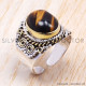 Tiger Eye 925 Sterling Silver Ring (SJWR-121) Tiger Eye 925 Sterling Silver Ring (SJWR-121)