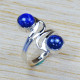 925 Sterling Silver Lapis Lazuli Gemstone Exclusive Jewelry Ring SJWR-1225