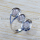 Rose Quartz 925 Sterling Silver Ring (SJWR-1227) Rose Quartz 925 Sterling Silver Ring (SJWR-1227)