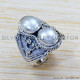 Pearl 925 Sterling Silver Ring (SJWR-1233) Pearl 925 Sterling Silver Ring (SJWR-1233)