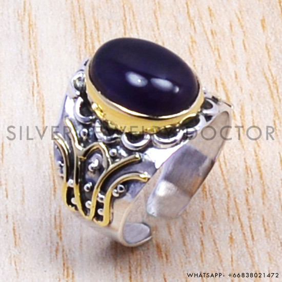 Amethyst 925 Sterling Silver Ring (SJWR-124) Amethyst 925 Sterling Silver Ring (SJWR-124)