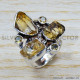 Citrine 925 Sterling Silver Ring (SJWR-1248) Citrine 925 Sterling Silver Ring (SJWR-1248)