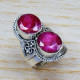 Wholesale Price Jewelry Ruby Gemstone 925 Sterling Silver Ring SJWR-1258