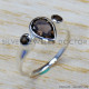 Smoky Quartz 925 Sterling Silver Ring (SJWR-1264) Smoky Quartz 925 Sterling Silver Ring (SJWR-1264)