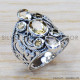Citrine 925 Sterling Silver Ring (SJWR-1272) Citrine 925 Sterling Silver Ring (SJWR-1272)