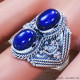 Lapis Lazuli 925 Sterling Silver Ring (SJWR-1274) Lapis Lazuli 925 Sterling Silver Ring (SJWR-1274)