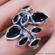 Smoky Quartz 925 Sterling Silver Ring (SJWR-1279)