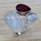 Rainbow Moonstone 925 Sterling Silver Ring (SJWR-1292) Rainbow Moonstone 925 Sterling Silver Ring (SJWR-1292)