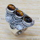 Tiger Eye 925 Sterling Silver Ring (SJWR-1300) Tiger Eye 925 Sterling Silver Ring (SJWR-1300)