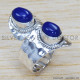 Lapis Lazuli 925 Sterling Silver Ring (SJWR-1303) Lapis Lazuli 925 Sterling Silver Ring (SJWR-1303)