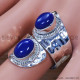 Lapis Lazuli 925 Sterling Silver Ring (SJWR-1303) Lapis Lazuli 925 Sterling Silver Ring (SJWR-1303)