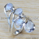 Rainbow Moonstone 925 Sterling Silver Ring (SJWR-1310) Rainbow Moonstone 925 Sterling Silver Ring (SJWR-1310)