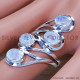 Rainbow Moonstone 925 Sterling Silver Ring (SJWR-1310) Rainbow Moonstone 925 Sterling Silver Ring (SJWR-1310)