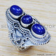 Lapis Lazuli 925 Sterling Silver Ring (SJWR-1316) Lapis Lazuli 925 Sterling Silver Ring (SJWR-1316)