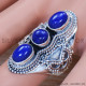 Lapis Lazuli 925 Sterling Silver Ring (SJWR-1316) Lapis Lazuli 925 Sterling Silver Ring (SJWR-1316)