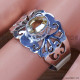 Citrine 925 Sterling Silver Ring (SJWR-1332) Citrine 925 Sterling Silver Ring (SJWR-1332)
