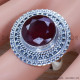 Ruby 925 Sterling Silver Ring (SJWR-1335) Ruby 925 Sterling Silver Ring (SJWR-1335)