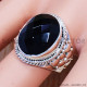 Black Onyx 925 Sterling Silver Ring (SJWR-1340) Black Onyx 925 Sterling Silver Ring (SJWR-1340)