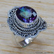 Mystic Topaz 925 Sterling Silver Ring (SJWR-1343) Mystic Topaz 925 Sterling Silver Ring (SJWR-1343)