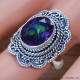 Mystic Topaz 925 Sterling Silver Ring (SJWR-1343) Mystic Topaz 925 Sterling Silver Ring (SJWR-1343)