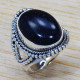 Authentic 925 Sterling Silver Blue Sunstone Jewelry Fine Ring SJWR-1366