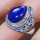 Lapis Lazuli 925 Sterling Silver Ring (SJWR-1372) Lapis Lazuli 925 Sterling Silver Ring (SJWR-1372)