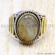 Golden Rutile 925 Sterling Silver Ring (SJWR-138) Golden Rutile 925 Sterling Silver Ring (SJWR-138)