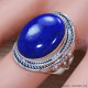 Lapis Lazuli 925 Sterling Silver Ring (SJWR-1383) Lapis Lazuli 925 Sterling Silver Ring (SJWR-1383)