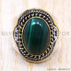 Malachite 925 Sterling Silver Ring (SJWR-139)