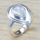 925 Sterling Silver Rainbow Moonstone Light Weight Jewelry Ring SJWR-1395