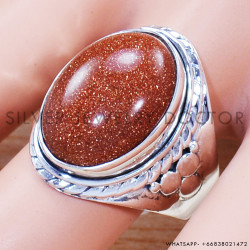 Sunstone 925 Sterling Silver Ring (SJWR-1399)