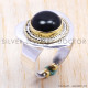 Black Onyx 925 Sterling Silver Ring (SJWR-140) Black Onyx 925 Sterling Silver Ring (SJWR-140)