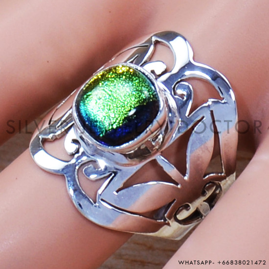 Opal 925 Sterling Silver Ring (SJWR-1400) Opal 925 Sterling Silver Ring (SJWR-1400)