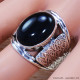 Black Onyx 925 Sterling Silver Ring (SJWR-1403) Black Onyx 925 Sterling Silver Ring (SJWR-1403)