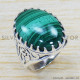 Malachite 925 Sterling Silver Ring (SJWR-1415) Malachite 925 Sterling Silver Ring (SJWR-1415)