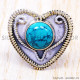 Turquoise 925 Sterling Silver Ring (SJWR-142) Turquoise 925 Sterling Silver Ring (SJWR-142)