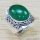 Green Onyx 925 Sterling Silver Ring (SJWR-1425) Green Onyx 925 Sterling Silver Ring (SJWR-1425)