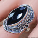 Black Onyx 925 Sterling Silver Ring (SJWR-1426)