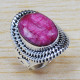 Corundum Ruby Gemstone 925 Sterling Silver New Jewelry Ring SJWR-1429