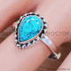 Turquoise 925 Sterling Silver Ring (SJWR-1450)