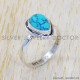 Turquoise 925 Sterling Silver Ring (SJWR-1456)