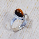 Ancient Look Jewelry Tiger Eye Gemstone 925 Sterling Silver Ring SJWR-1458