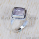 Rose Quartz 925 Sterling Silver Ring (SJWR-1474)