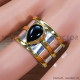 Black Onyx 925 Sterling Silver Ring (SJWR-1478) Black Onyx 925 Sterling Silver Ring (SJWR-1478)