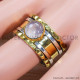 Rose Quartz 925 Sterling Silver Ring (SJWR-1484) Rose Quartz 925 Sterling Silver Ring (SJWR-1484)